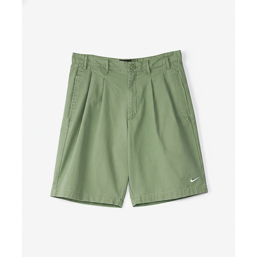 Pleated Chino Shorts