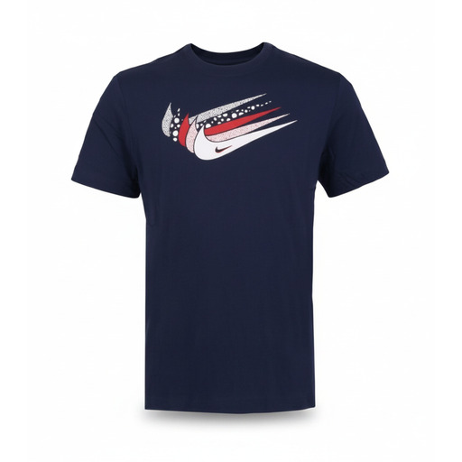 Nike Multi Swoosh Navy T-Shirt