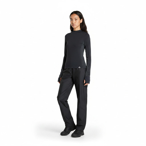 Nike Black Long Sleeve Athletic Top