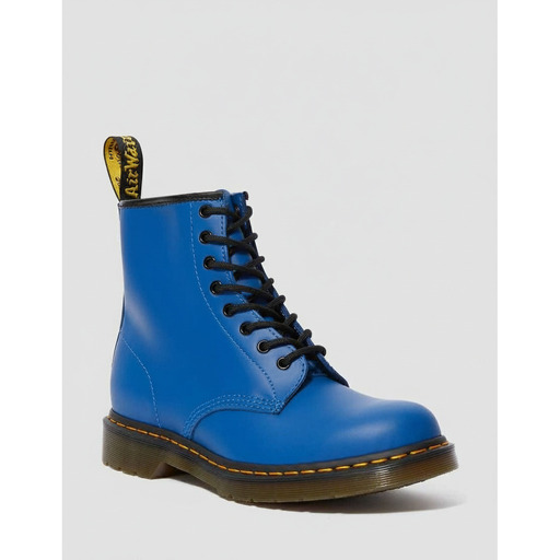 Dr. Martens 1460 Smooth Leather Lace Up Boot Blue