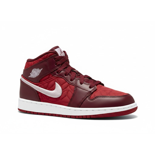 Jordan 1 Mid SE Red Quilt