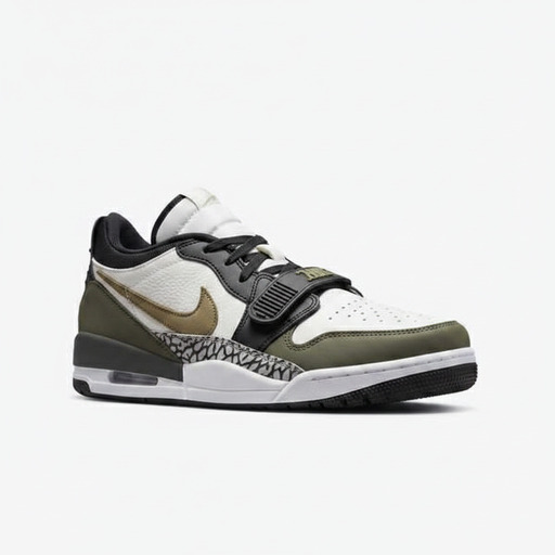 Jordan Legacy 312 Low Sail Black Medium Olive