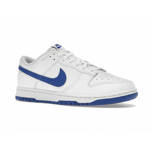 Nike Dunk Low White Hyper Royal