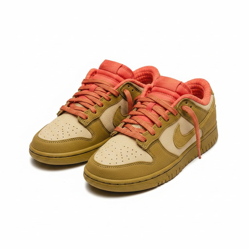 Nike Dunk Low Bronzine Sesame Picante Red
