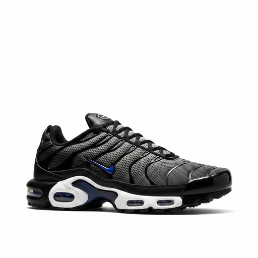 Nike Air Max Plus White Black Racer Blue
