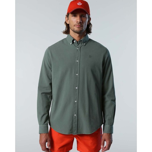 NORTH SAILS Shirt L/S Regular Button Down - Camisa