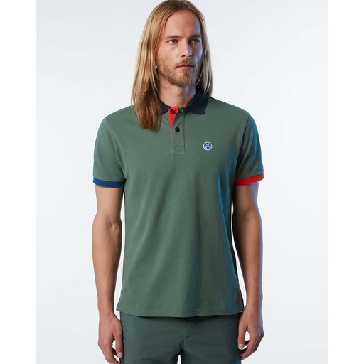 NORTH SAILS Ss Polo With Graphic - Polo