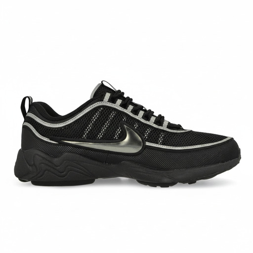 Nike Air Zoom Spiridon Black Metallic Silver