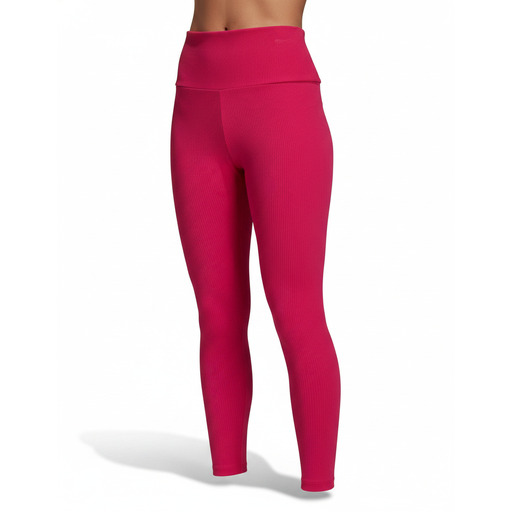 Adidas Ribbed Bodycon Midi Skirt Pink
