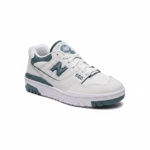 New Balance 550 Basketball Sneakers White Teal