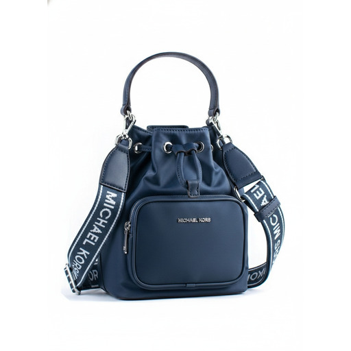 Michael Kors Navy Bucket Crossbody Bag
