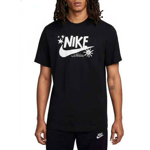 Nike Graphic Logo T-Shirt Black