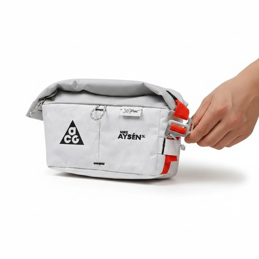 Nike ACG Aysen Fanny Pack Bag 3L White Black Red Photon Dust Grey