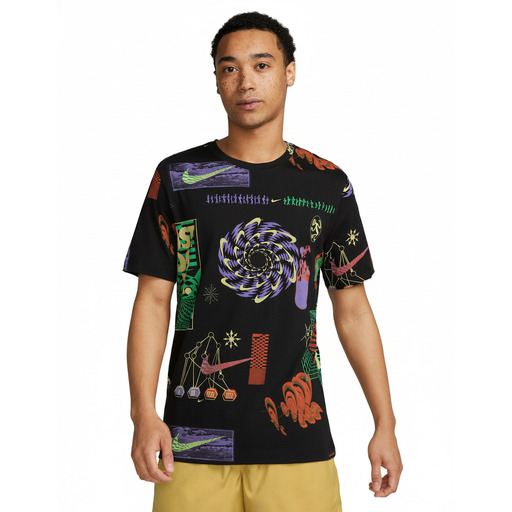 Nike Abstract Graphics Black T-shirt