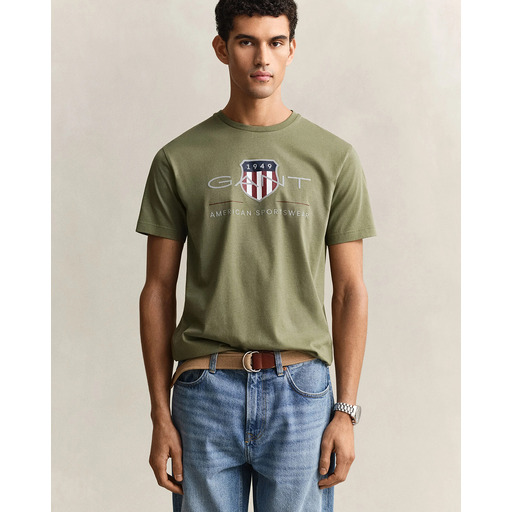 GANT Reg Archive Shield Ss - Camiseta