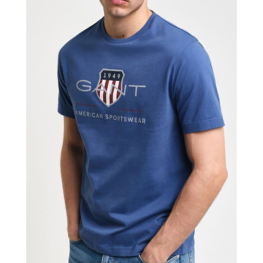 GANT Reg Archive Shield Ss - Camiseta