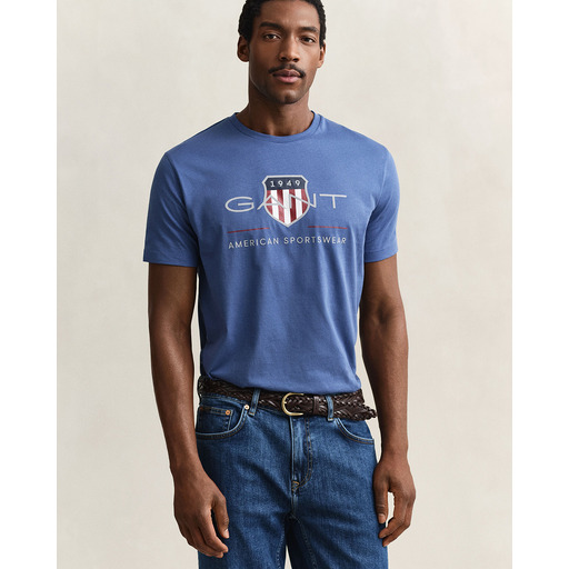 GANT Reg Archive Shield Ss - Camiseta