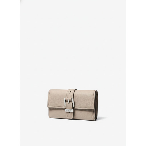 Michael Kors Buckle Detail Wallet Light Sand