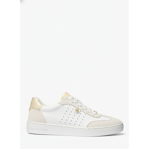 Michael Kors Scotty White Gold Sneakers