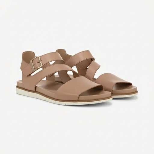 Michael Kors Strappy Platform Sandals Nude