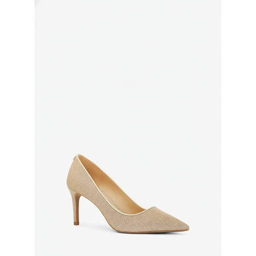 Michael Kors Alina Pointed Toe Pumps Camel