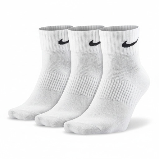 Nike White Crew Athletic Socks
