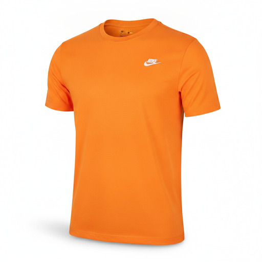 Nike Orange Crew Neck T-shirt