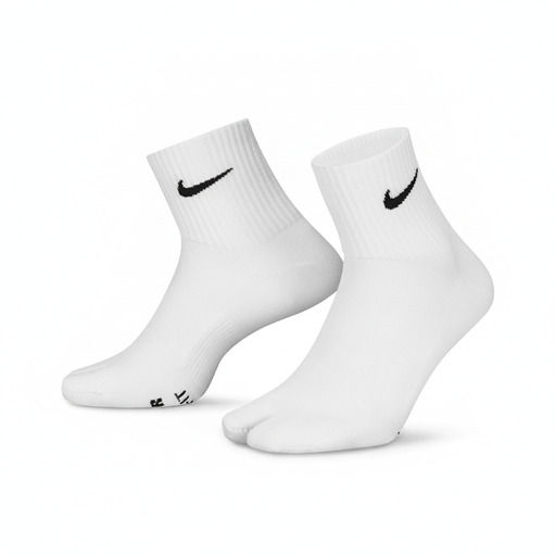 Nike White Athletic Crew Socks