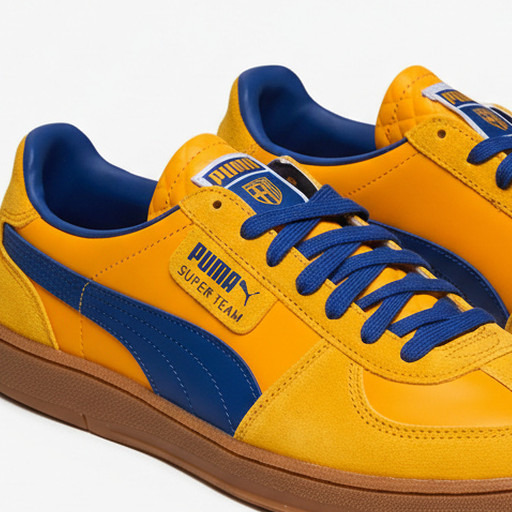 Puma Super Team Sneakers Yellow Blue