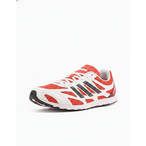 Adidas Three-Stripe Running Sneakers Red White