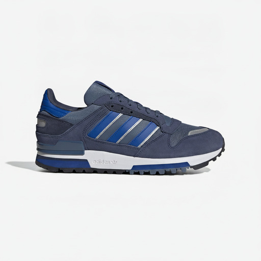 Adidas ZX 600 Retro Running Sneakers Navy Blue