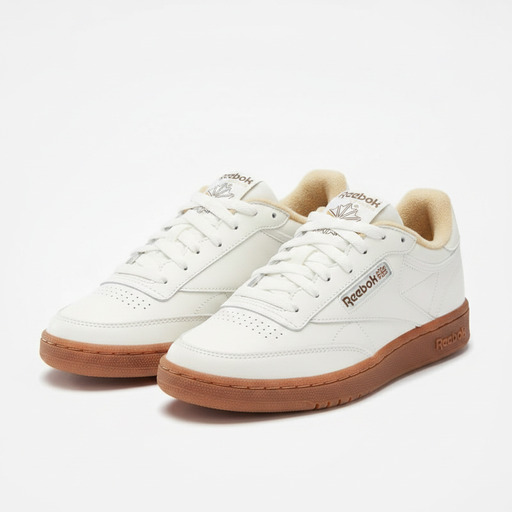 Reebok Club C 85 White Gum Sole Sneaker