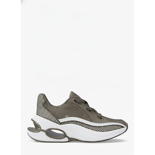 Michael Kors Toni Olive Mesh Chunky Sneaker
