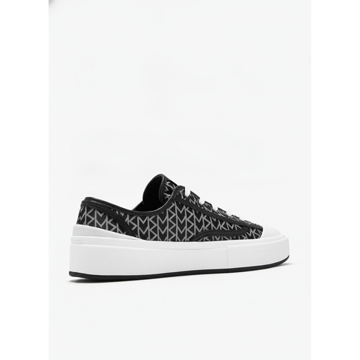 Michael Kors Jude MK Logo Print Low-Top Sneaker Black