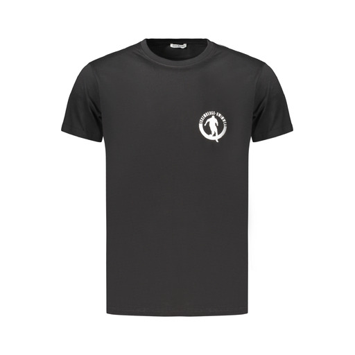 BIKKEMBERGS T-SHIRT MANICHE CORTE UOMO NERO