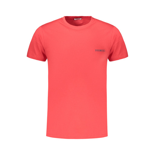 BIKKEMBERGS T-SHIRT MANICHE CORTE UOMO ROSSO