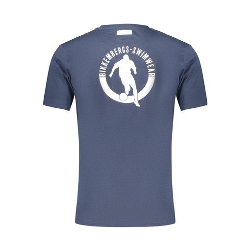 BIKKEMBERGS T-SHIRT MANICHE CORTE UOMO BLU