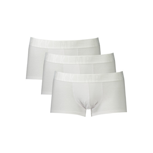 BIKKEMBERGS BOXER UOMO BIANCO