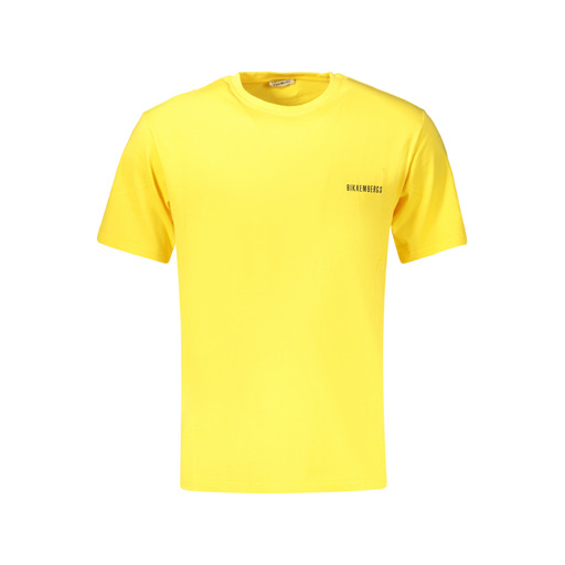 BIKKEMBERGS T-SHIRT MANICHE CORTE UOMO GIALLO