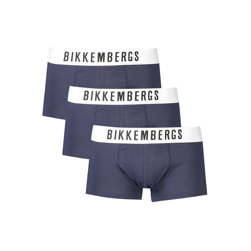 BIKKEMBERGS BOXER UOMO BLU