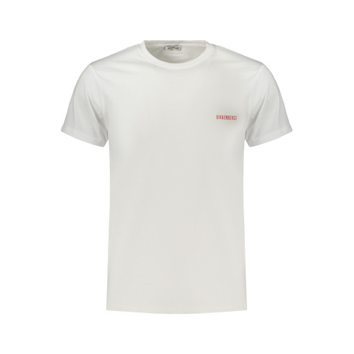 BIKKEMBERGS T-SHIRT MANICHE CORTE UOMO BIANCO