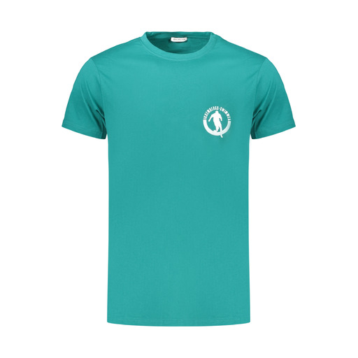 BIKKEMBERGS T-SHIRT MANICHE CORTE UOMO VERDE