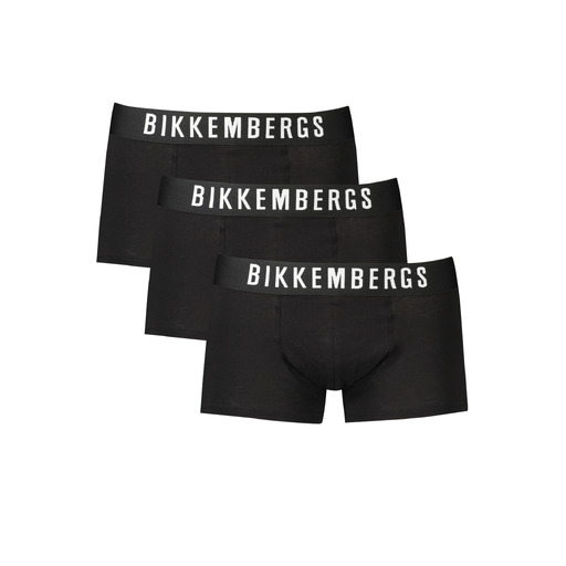 BIKKEMBERGS BOXER UOMO NERO