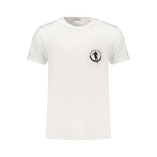BIKKEMBERGS T-SHIRT MANICHE CORTE UOMO BIANCO