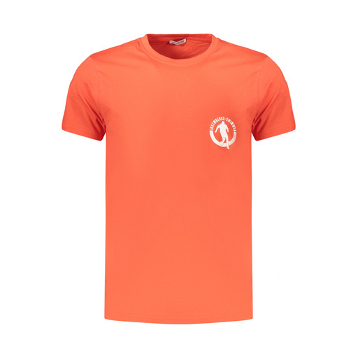 BIKKEMBERGS T-SHIRT MANICHE CORTE UOMO ARANCIO