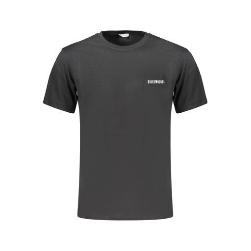 BIKKEMBERGS T-SHIRT MANICHE CORTE UOMO NERO