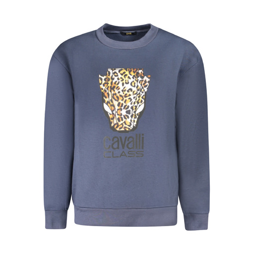 CAVALLI CLASS FELPA SENZA ZIP DONNA BLU