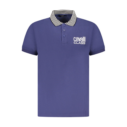 CAVALLI CLASS POLO MANICHE CORTE UOMO BLU
