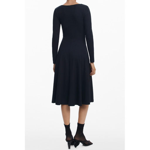 DESIGUAL ABITO LUNGO DONNA NERO