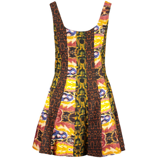 DESIGUAL ABITO CORTO DONNA GIALLO